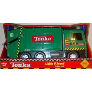  Tonka Green Lights and Sound Garbage Truck Toys & Games