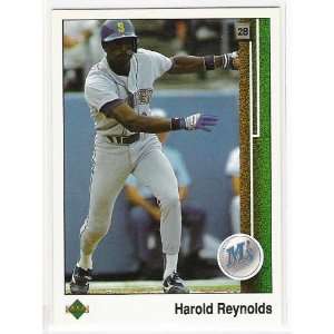  1989 Upper Deck #249 Harold Reynolds [Misc.] Sports 