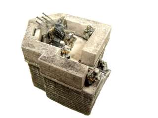 German DRG WWII Wehrmacht 4ling Anti aircraft High Bunker  