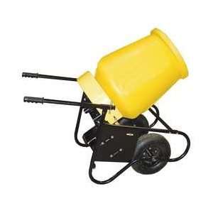 Industrial Grade 10N693 Wheelbarrow Mixer, Size 3 1/2 Cu Ft  