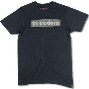Roland Sands Designs Freedom T Shirt   Large/Black