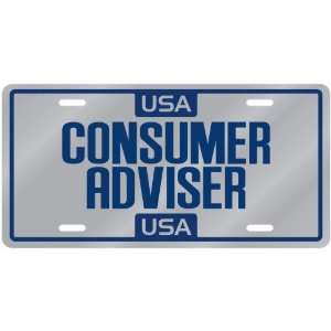  New  Usa Consumer Adviser  License Plate Occupations 