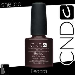 CND Shellac FEDORA Gel UV Nail Polish 0.25 oz Manicure Soak Off 