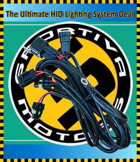 HID Xenon Conversion Kit Relay Wiring Harness 9006/9005  
