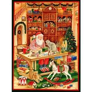    Santa At His Workshop Advent Calendar (S752)
