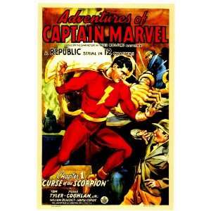  Adventures of Captain Marvel Movie Poster (11 x 17 Inches 
