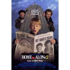  Home Alone 2 Lost in New York (1992) 27 x 40 Movie Poster 