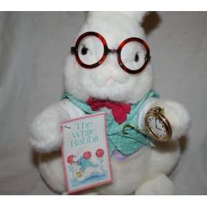  The White Rabbit Plush 1991 Vintage Alice In Wonderland 