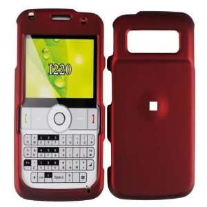   Red Hard Case Cover for Samsung Code i220 Cell Phones & Accessories