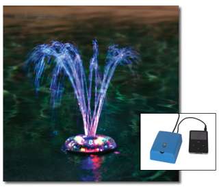 REMOTE CONTROL DANCING WATERS SWIMMING POOL LIGHT & FOUNTAIN SHOW 