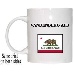 US State Flag   VANDENBERG AFB, California (CA) Mug 