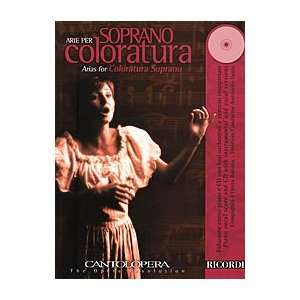  Arias for Coloratura Soprano Softcover with CD Sports 