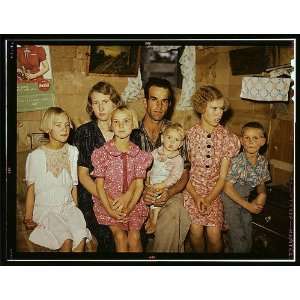  Photo Jack Whinery and his family, homesteaders, Pie Town 
