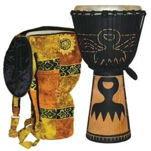  Duafe African Djembe w/ Bag Musical Instruments
