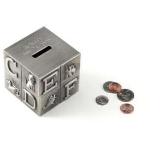 Money Bank Cube (1 per order) Personalized Gift Favors  