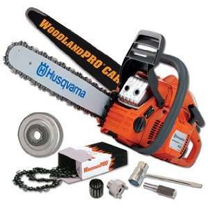  Husqvarna 445 Chainsaw Carving Package