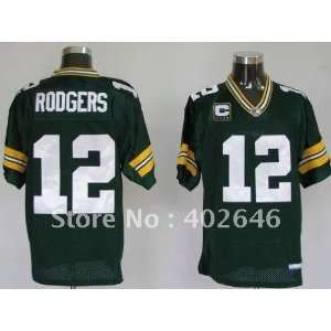  Green Bay Packers Aaron Rodgers Green Jersey size 52 XL 