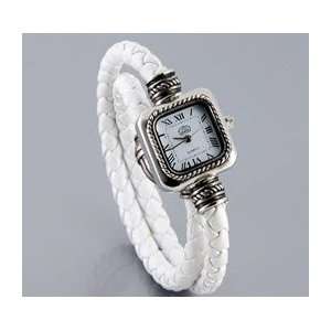 Square Stainless Steel Dial Womens Electronic Bracelet Wrist Watch 