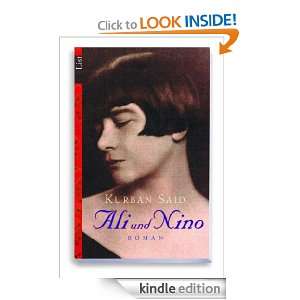 Ali und Nino (German Edition) Kurban Said  Kindle Store