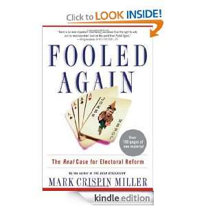   for Electoral Reform Mark Crispin Miller  Kindle Store