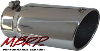 MBRP 4 to 5 304 Stainless Angle Cut Exhaust Tip T5051 882963102522 