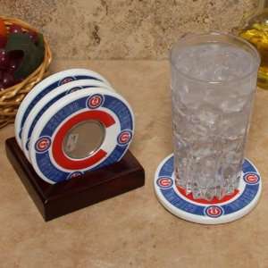   Field Coasters with Wrigley Field Authentic Dirt Capsules Sports