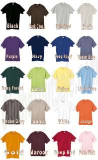 Hanes ComfortSoft Cotton T Shirt 100% Cotton 2xl   4xl  