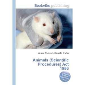  Animals (Scientific Procedures) Act 1986 Ronald Cohn 