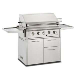   In Grill Head with Sear Zone Burner and Grill Cart Gas Liquid Propane