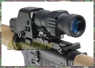 4X Magnifier + RG Holographic Dot Sight w/ Side Switch  