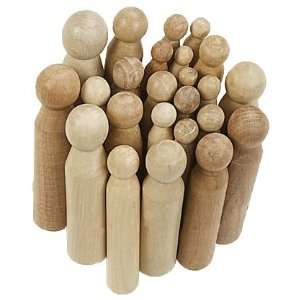  24 PIECE SET OF WOODEN DAPPING PUNCHESTJ 09824