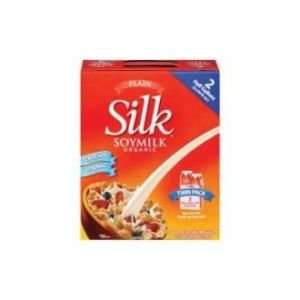    Silk, Organic Plain Silk Soy Milk, 128 Oz (Pack of 4) Beauty