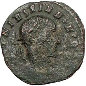   II Jr. Rare Authentic Ancient Roman Coin Wreath Celtic Imitation