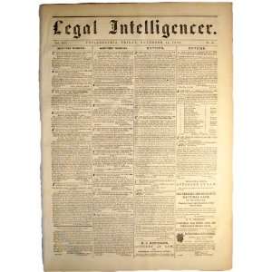  Lawyers Trade Journal Civil War Era, 1861 1865