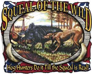 Dixie Outfitters Squeal of The Wild Boar Hunter Hunting Southern Rebel 