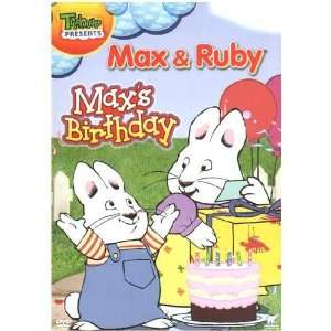  Max and Ruby   Maxs Birthday   [DVD] Toys & Games