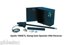   Gate Operator With Receiver For Gates Up To 16 & 600 lbs.  