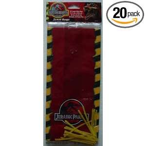  JURASSIC PARK III Party Treat Bags 20 Count 5 x 11.25 