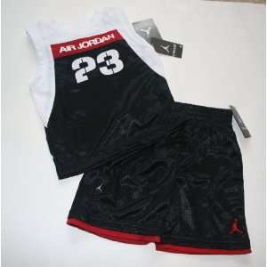 Nike Air Jordan Jumpman23 Stencil Jersey Sleeveless Shirt/Shorts Set 