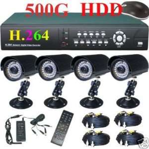   network dvr ccd camera home surveillance system dhl