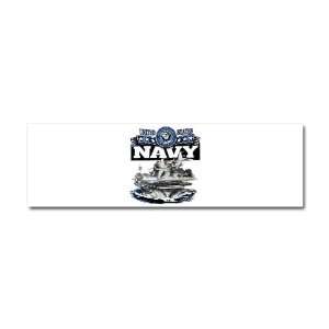  Car Magnet 10 x 3 United States Navy Aircraft Carrier and 