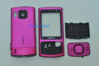 New Housing Case Faceplate For Nokia 6700S Slide Rose  