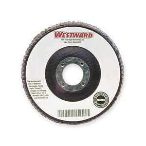 Westward 6NX83 Disc, Flap, 4 1/2 In  Industrial 