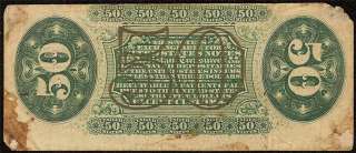  SPINNER FRACTIONAL CURRENCY NOTE Fr 1331 OLD PAPER MONEY CIVIL WAR ERA