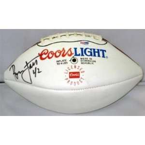 Ronnie Lott Signed Football   Coors Light ~psa Dna~   Autographed 