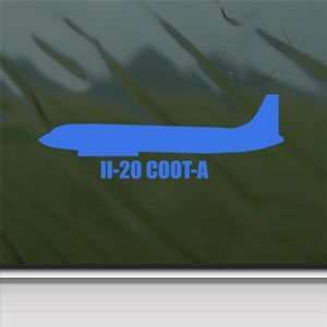  Il 20 COOT A Blue Decal Military Soldier Window Blue 