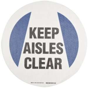   Keep Aisles Clear (With Picto)  Industrial & Scientific