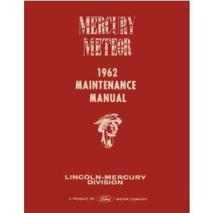    1962 MERCURY METEOR Shop Service Repair Manual Book Automotive