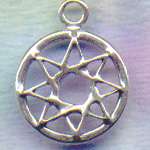 Rebirth Magickal 8 Point Star Sterling Silver Jewelry  