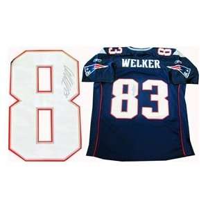  Wes Welker Autographed New England Patriots Jersey Sports 